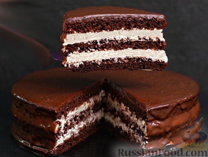 Торт -шocolAdnnый, rereSeptы na russianfood.com: 466 ruцeptow ...