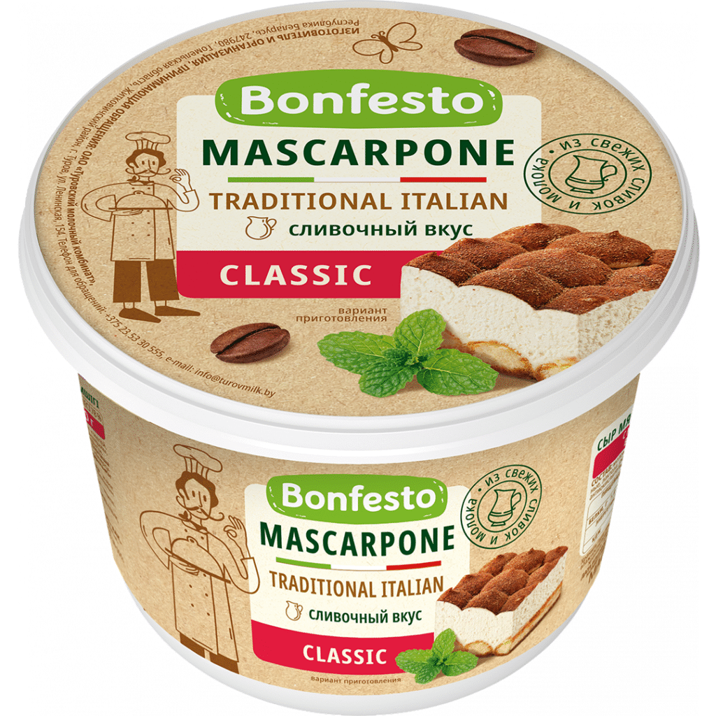 С.М.Маскарпон Бонфесто, 500 g