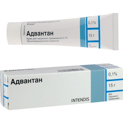 Адвантанам, Крем, инстркхия