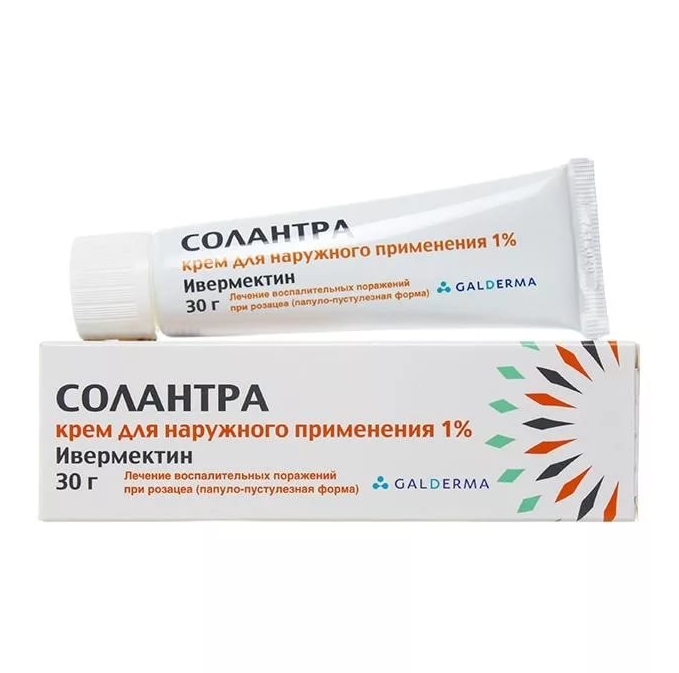СОЛАНТРА КРЕМА 1 % 30 ГО - ОТВЕВА