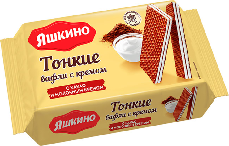 «Яйкино», vaaphliTONKIE -skakaO -ymoloчnыm -kremom, 144 g