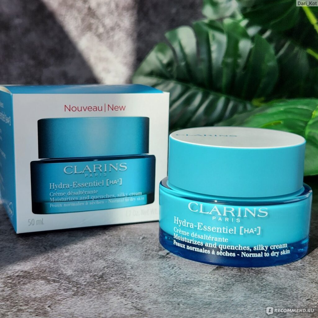 Yawhaжnaющiй krem ​​clarins hydra-essentiel дл.