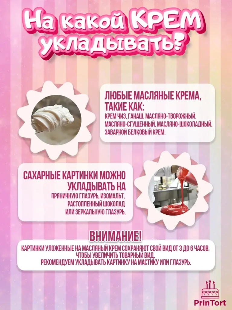 САХАРНАЯ КАРТИНКА НА ПЕРЕДА