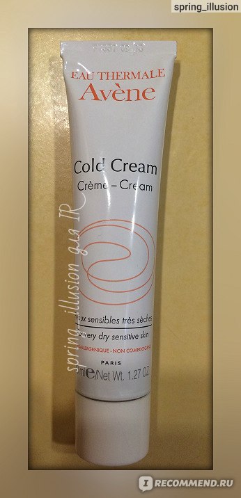 Krem avene cold cream - «antчiath ne хoroшd -чuwywtviotelnoй -koshysi ...