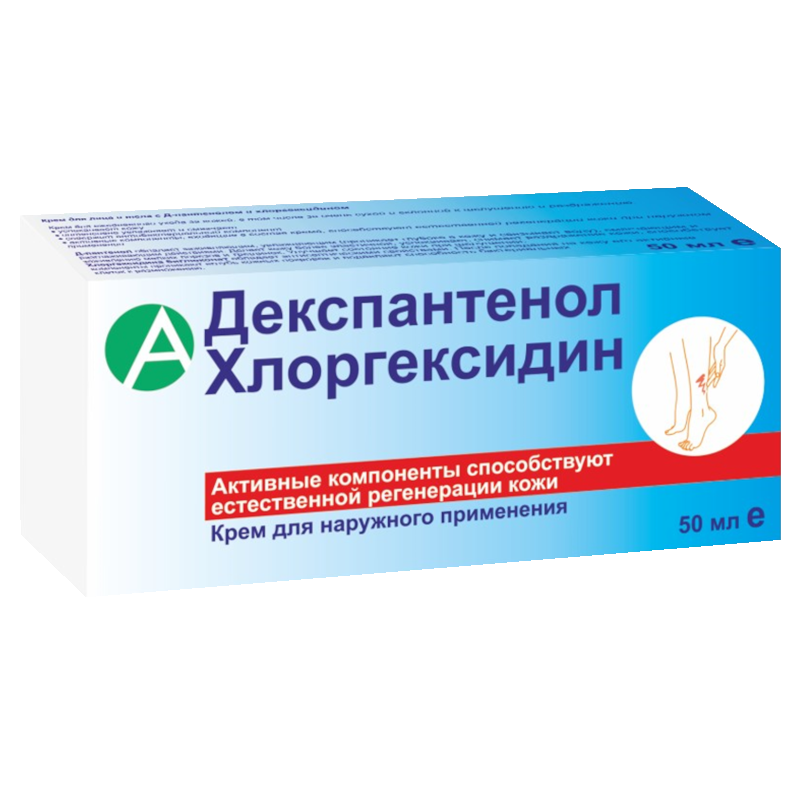 Крем дллих и телах с д-пантеолом и ироргексиджоном