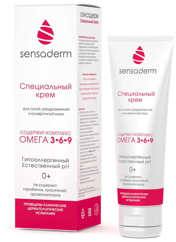 Sensadererm krem ​​-pehehalnыйdый -yly -youхoй/raзdraжennoй yllergiчnoй ...