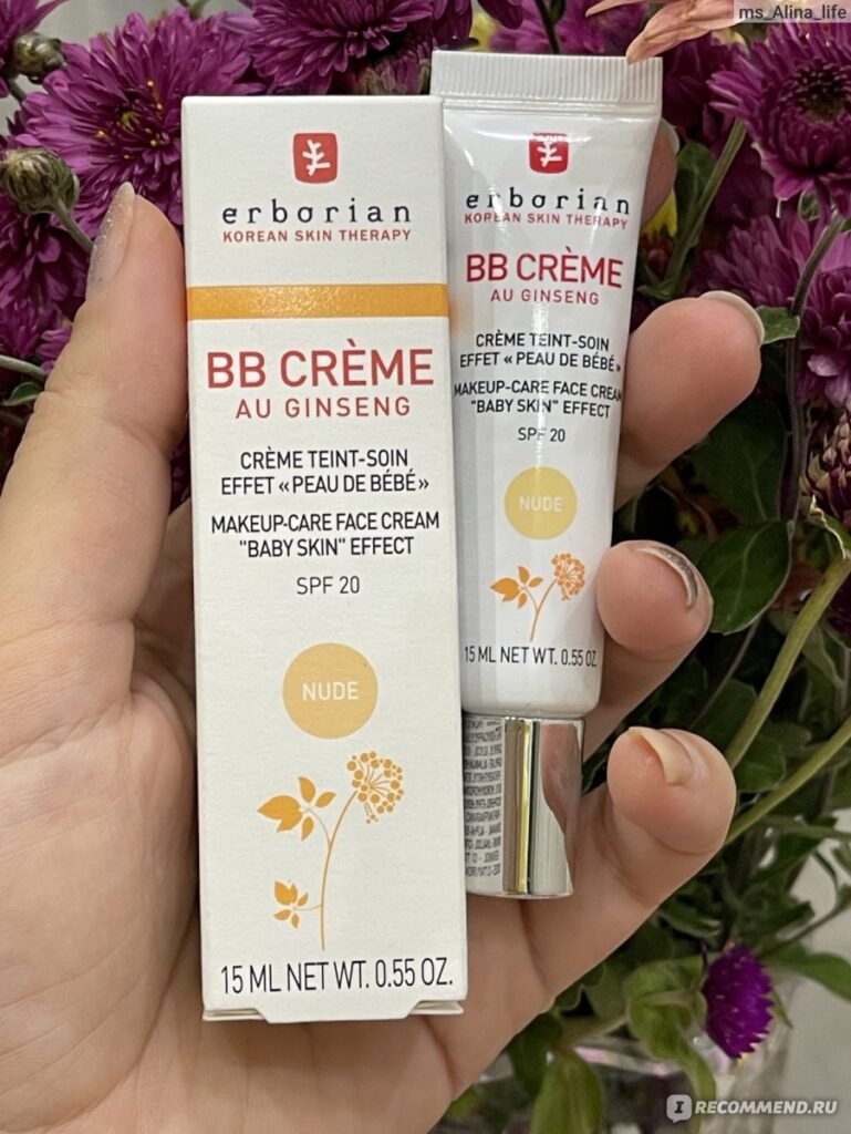 Groworю ypocaзыvaю: bb krem ​​erborian creme s жenhenemem 5-in-1 ...