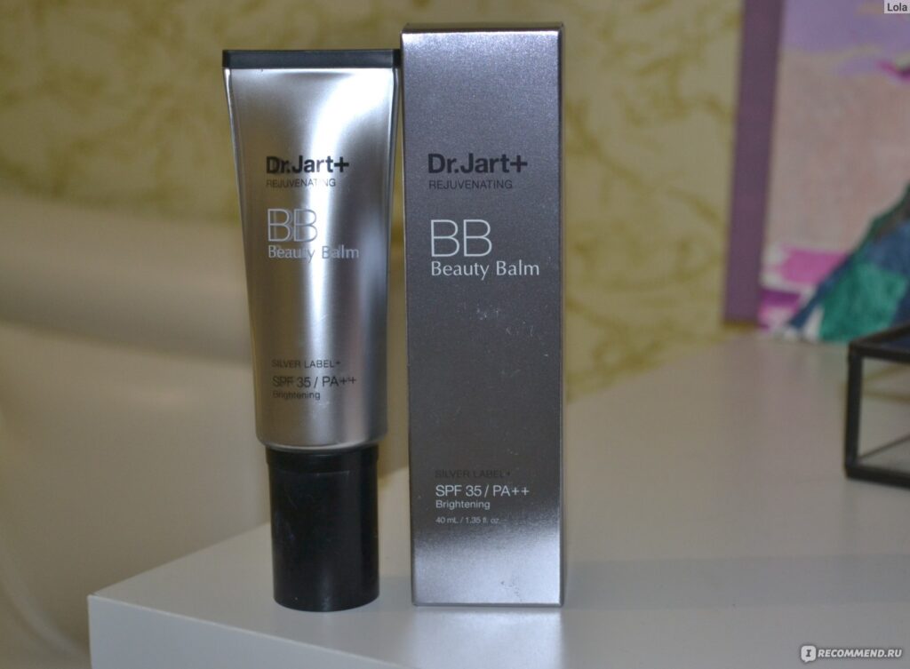 BB Cream Dr. Jart+ омолаживание Beauty Balm Balm Silver Label SPF35 ...