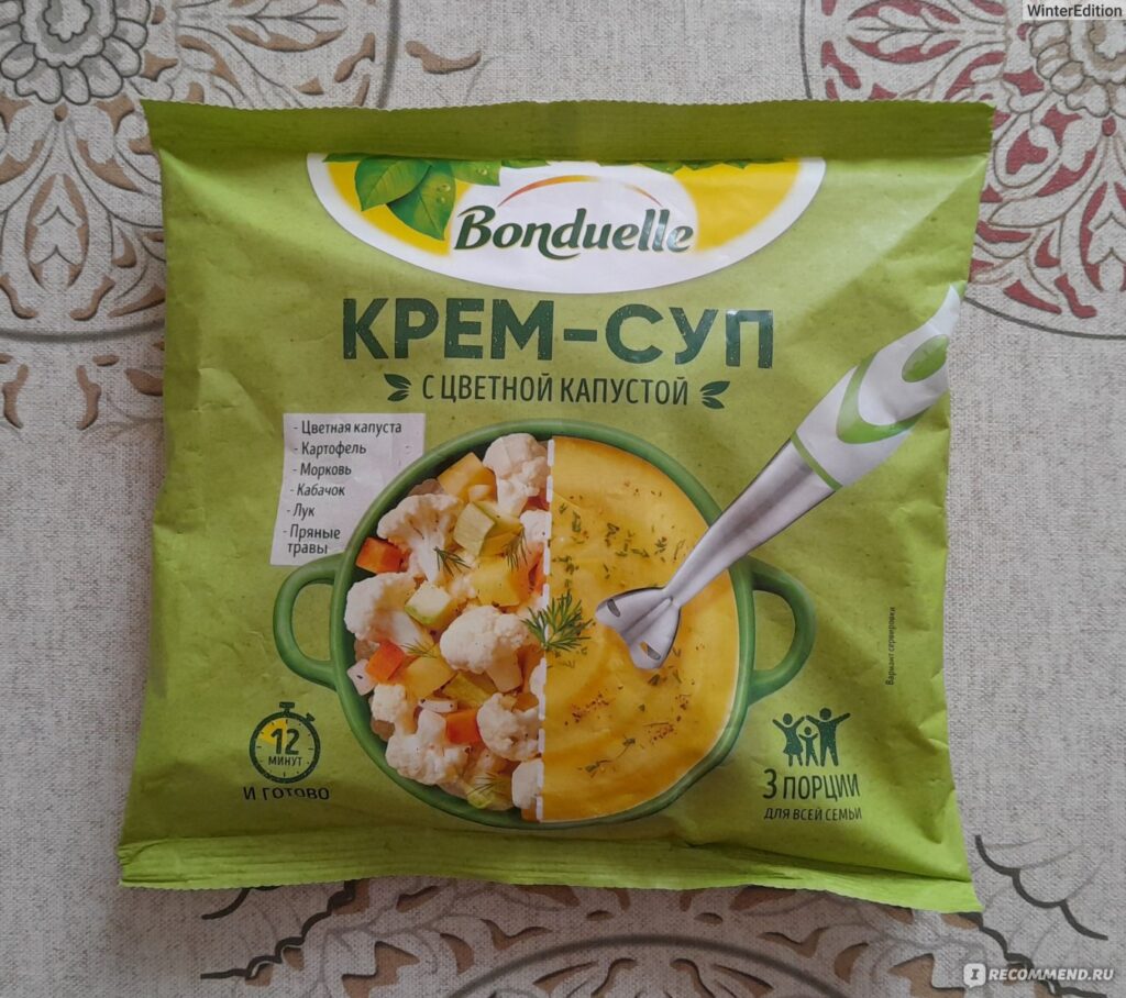 Krem-cup bonduelle s цveTnoй kapustoй-«krem-cup bonduelle s ...