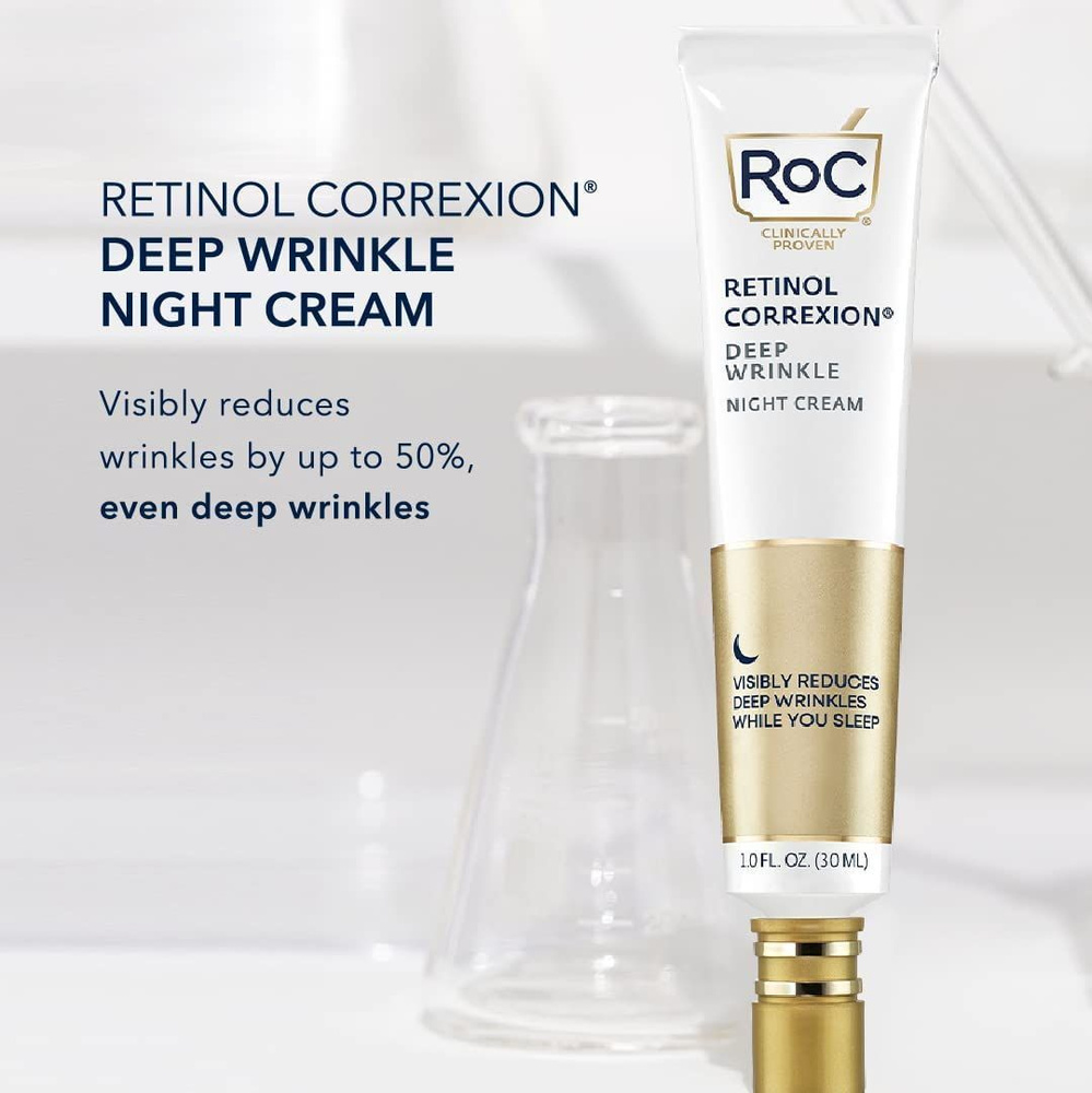 Roc, noчnoй kremem ot gluebokyх morshin -st